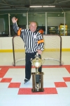 DON THE REF WITH TROPHY